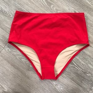 High waisted swimsuit